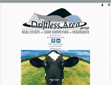 Tablet Screenshot of driftlessareallc.com